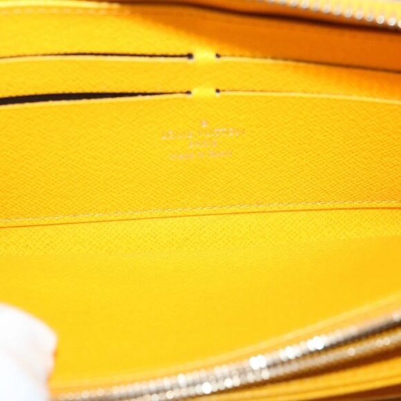 LOUIS VUITTON Epi Zippy Wallet Long Wallet Yellow M60309 LV Auth im454 - Picture 10 of 16